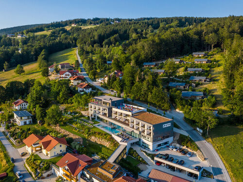 Bergdorf und Wellnesshotel Hüttenhof in Grainet im Bayerischen Wald