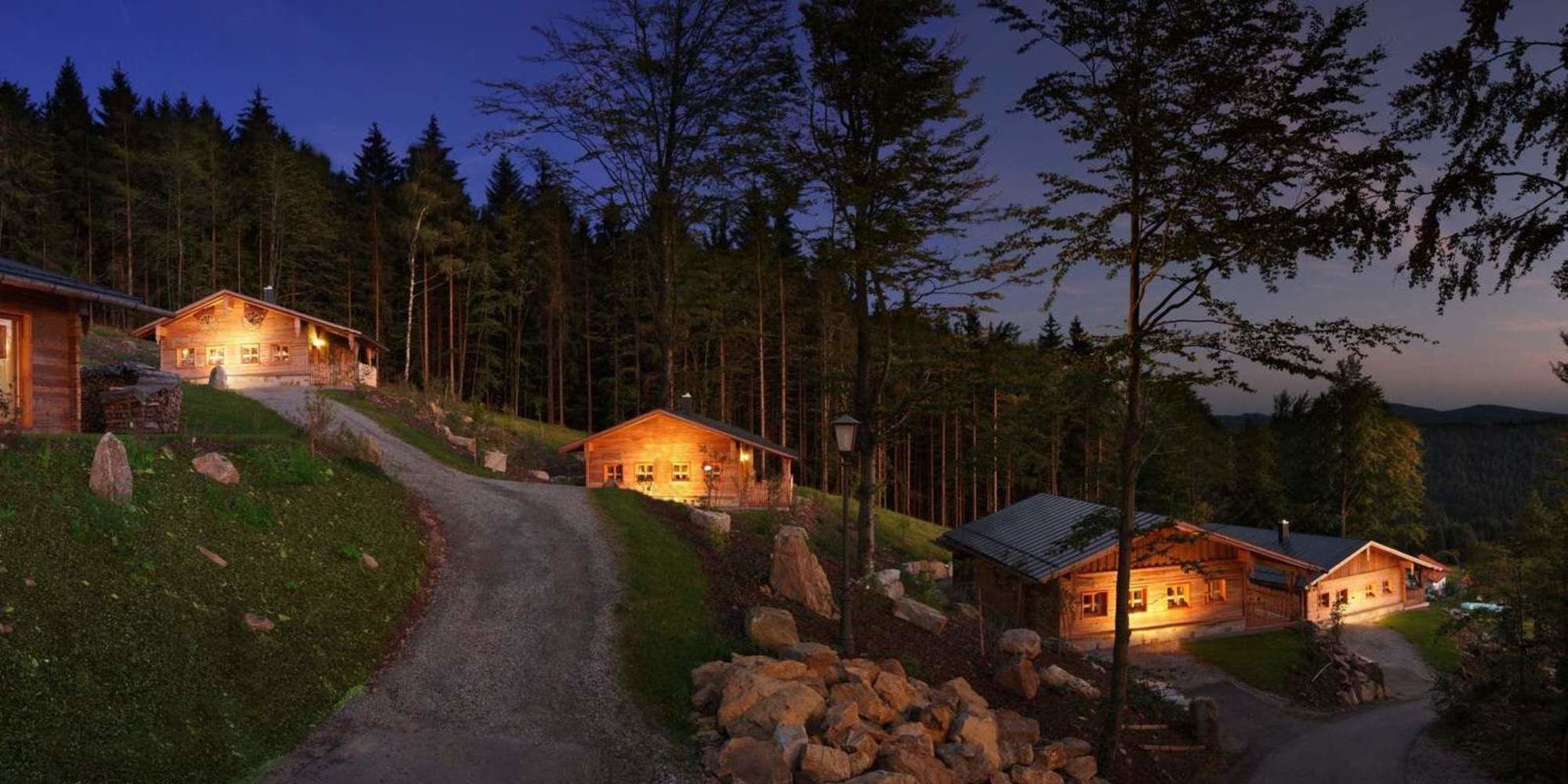 Chalet im Hüttendorf Bergdorf Hüttenhof in Bayern