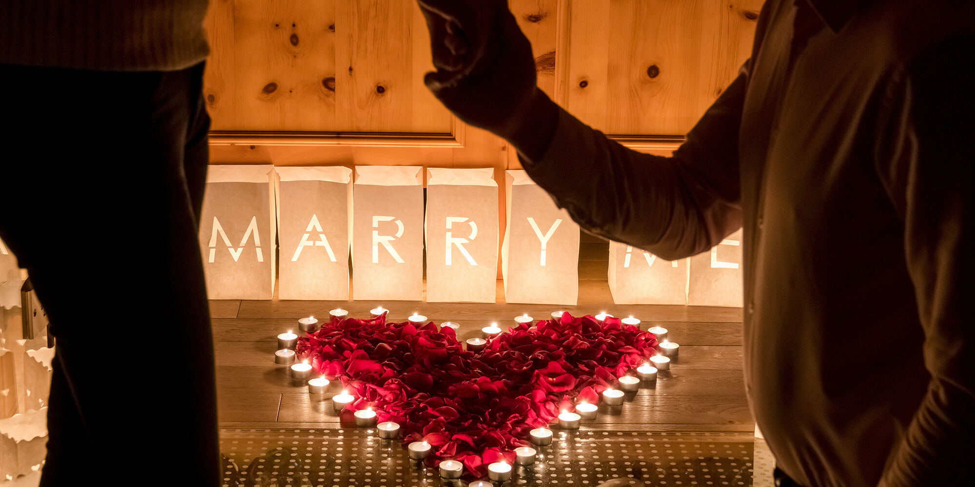 Heiratsantrag im Bergdorf Hüttenhof