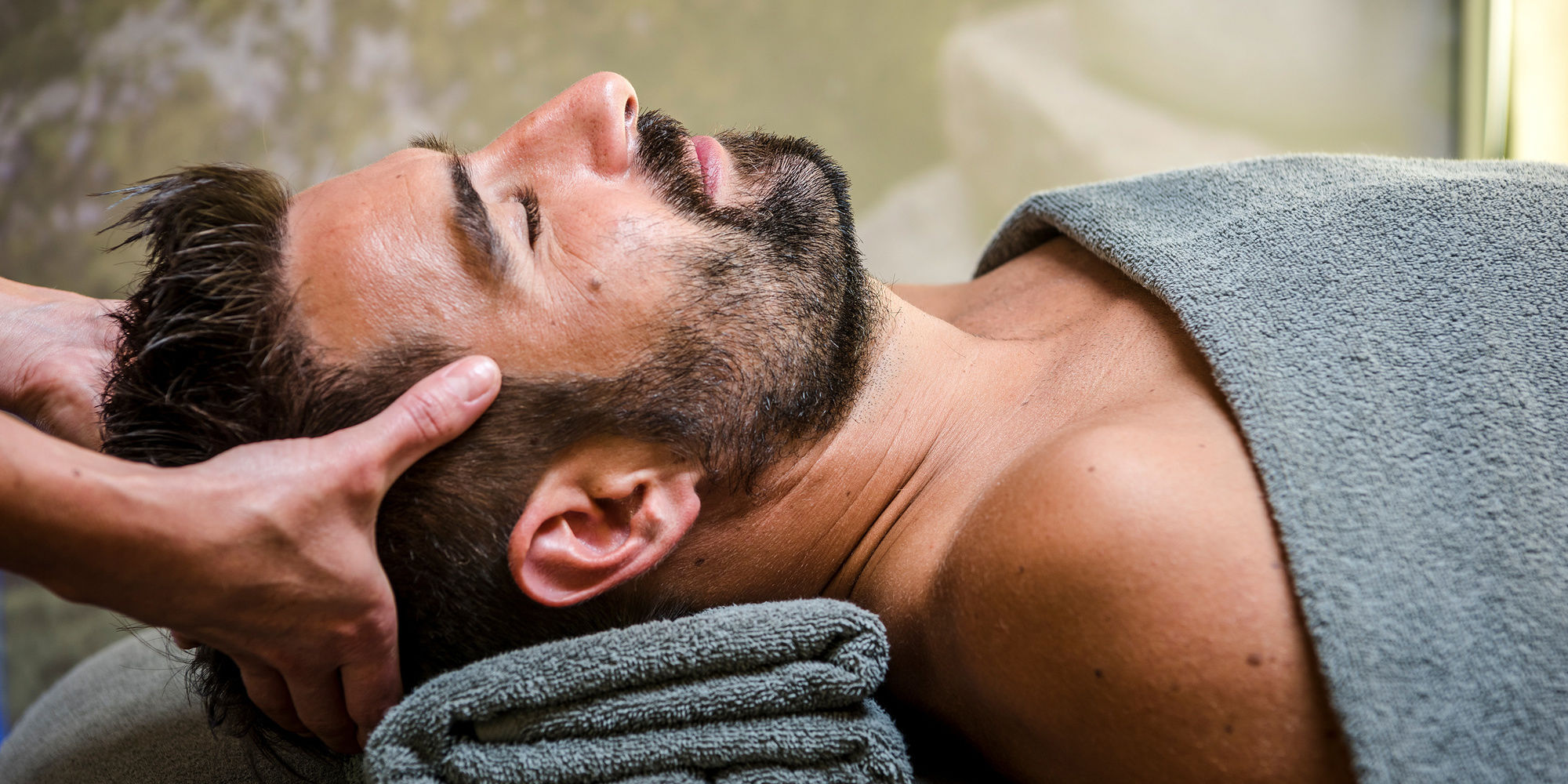 Entspannende Wellness-Massage